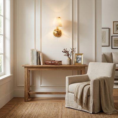 Ashmere Alabaster Wall Sconce