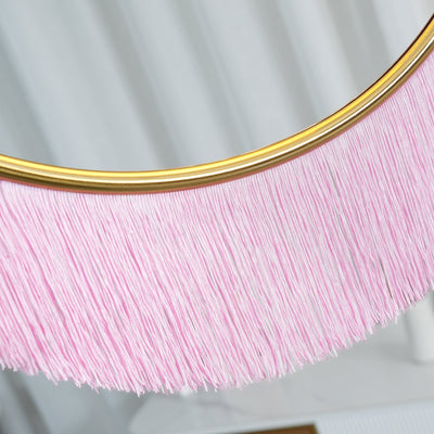 Sirove Pendant Lamp Fabric Fringe Globe Retro Bohemian