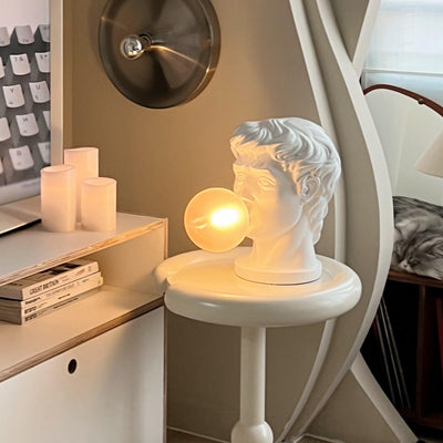 Vona Contemporary Glass Table Lamp
