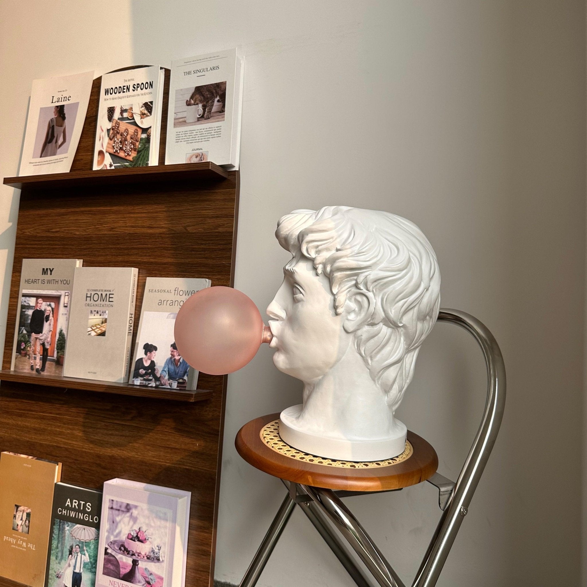 Vona Contemporary Glass Table Lamp