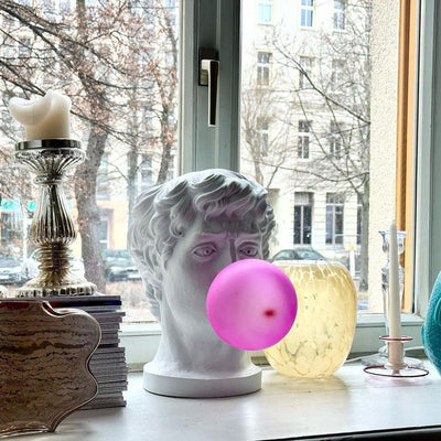 Vona Contemporary Glass Table Lamp