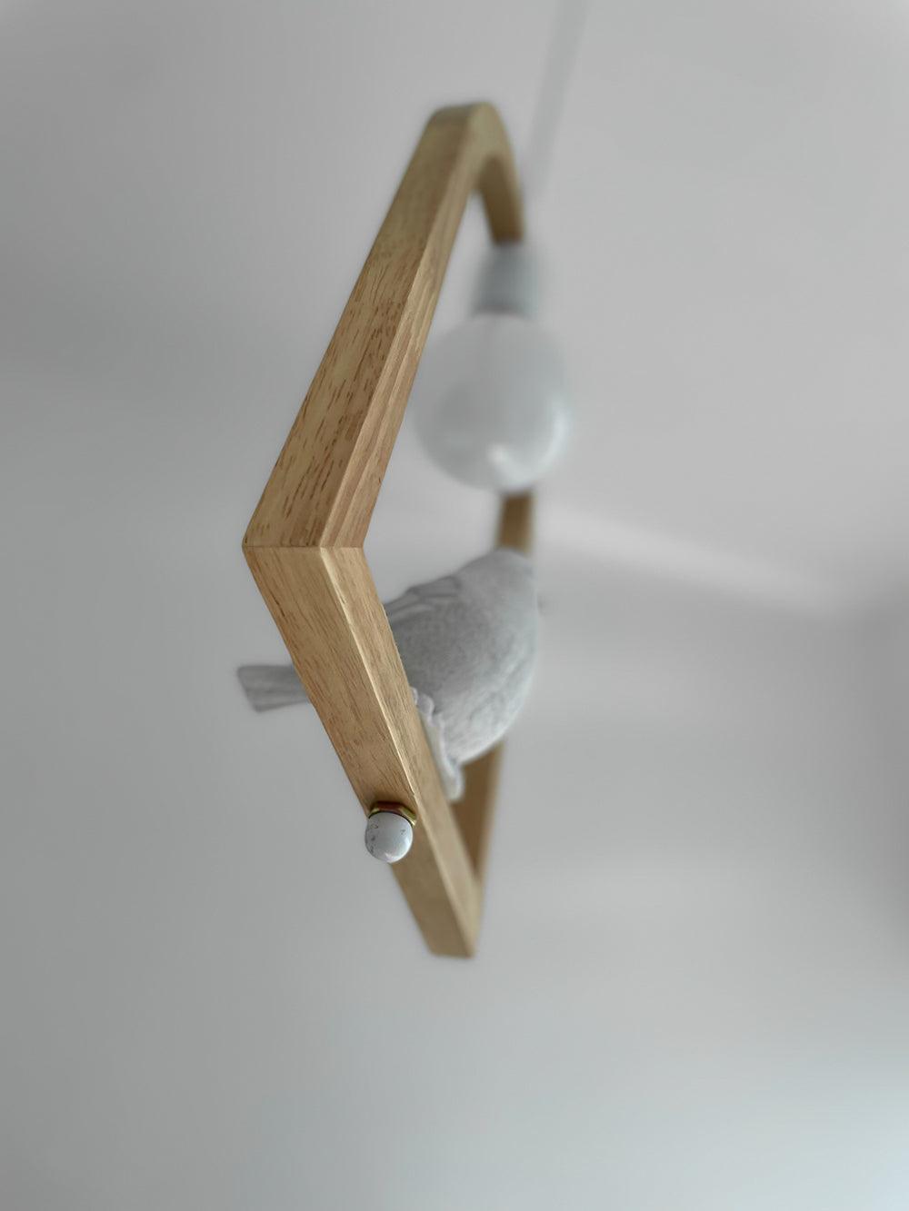 Ceda Wood Resin Pendant Light