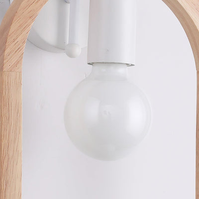 Cari Nordic Art Bird Resin Wall Light