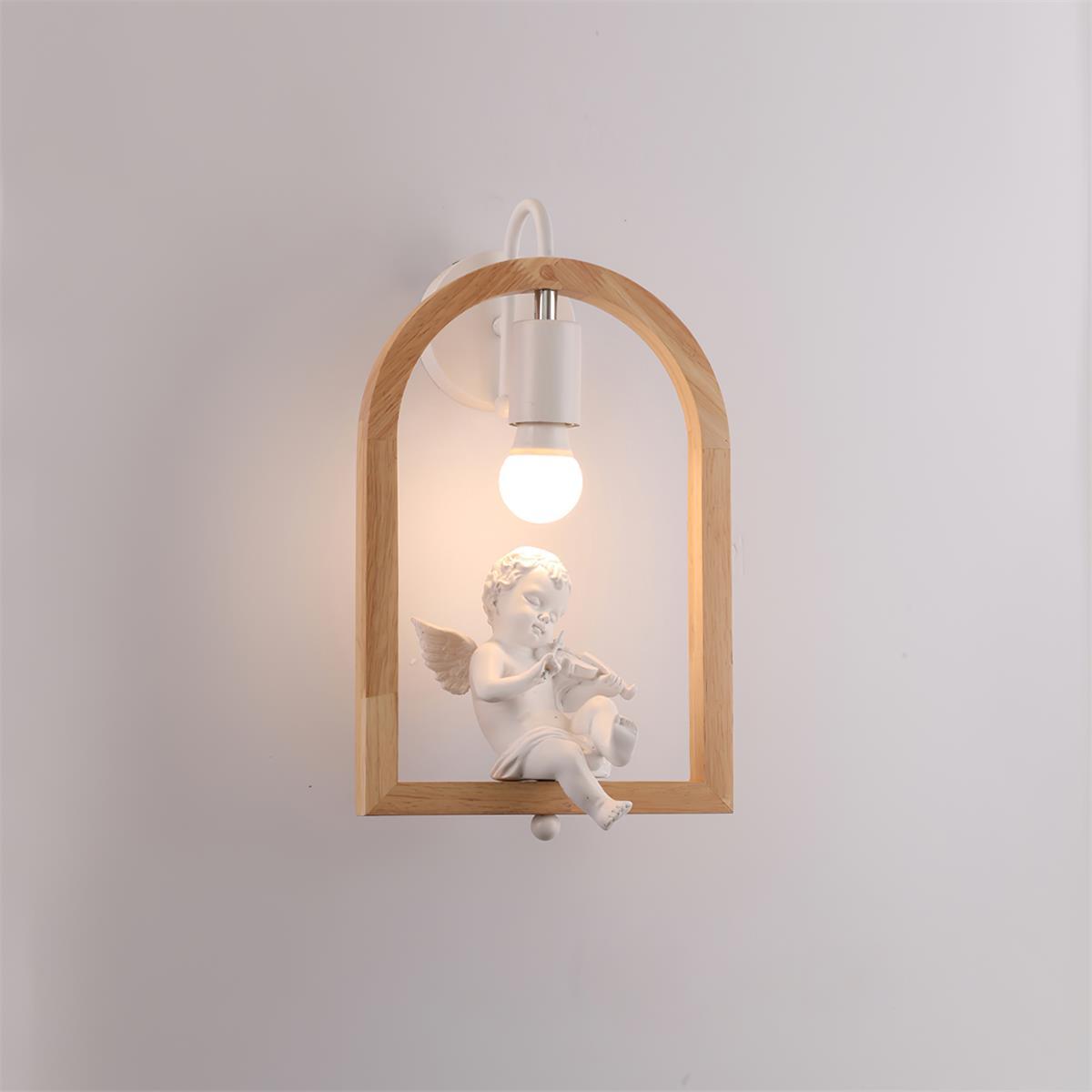 Cari Nordic Art Bird Resin Wall Light