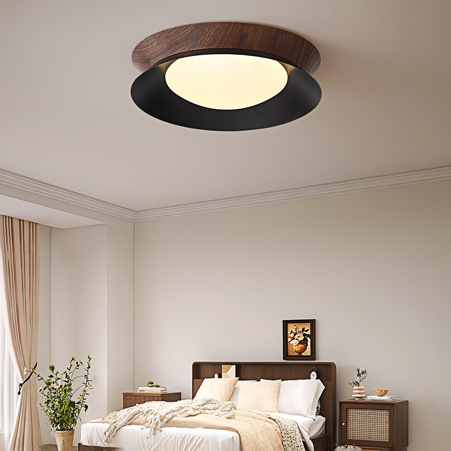 Acor Ceiling Light Ring Double Half Round Nordic