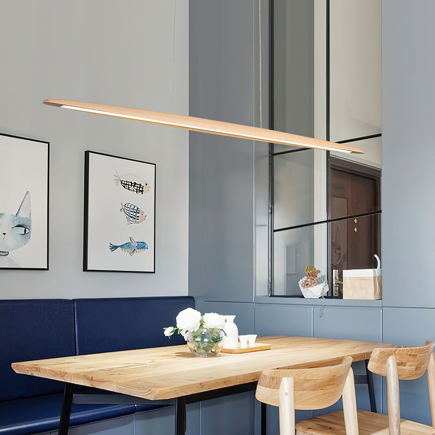 Fioravale Wood Pendant Light