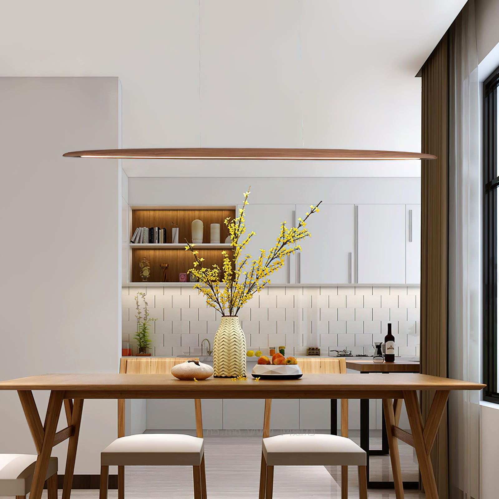 Fioravale Wood Pendant Light