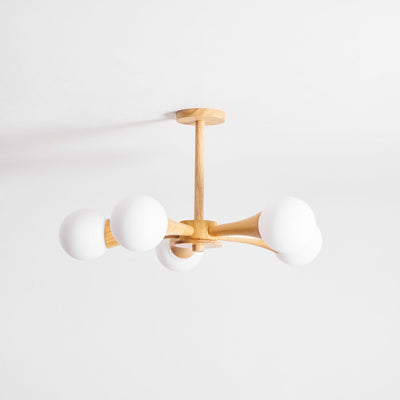 Briarshire Wooden Nera Chandelier