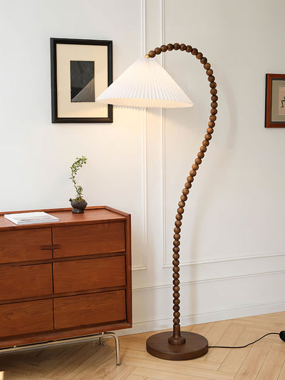 Nadia Modern Wood Floor Lamp