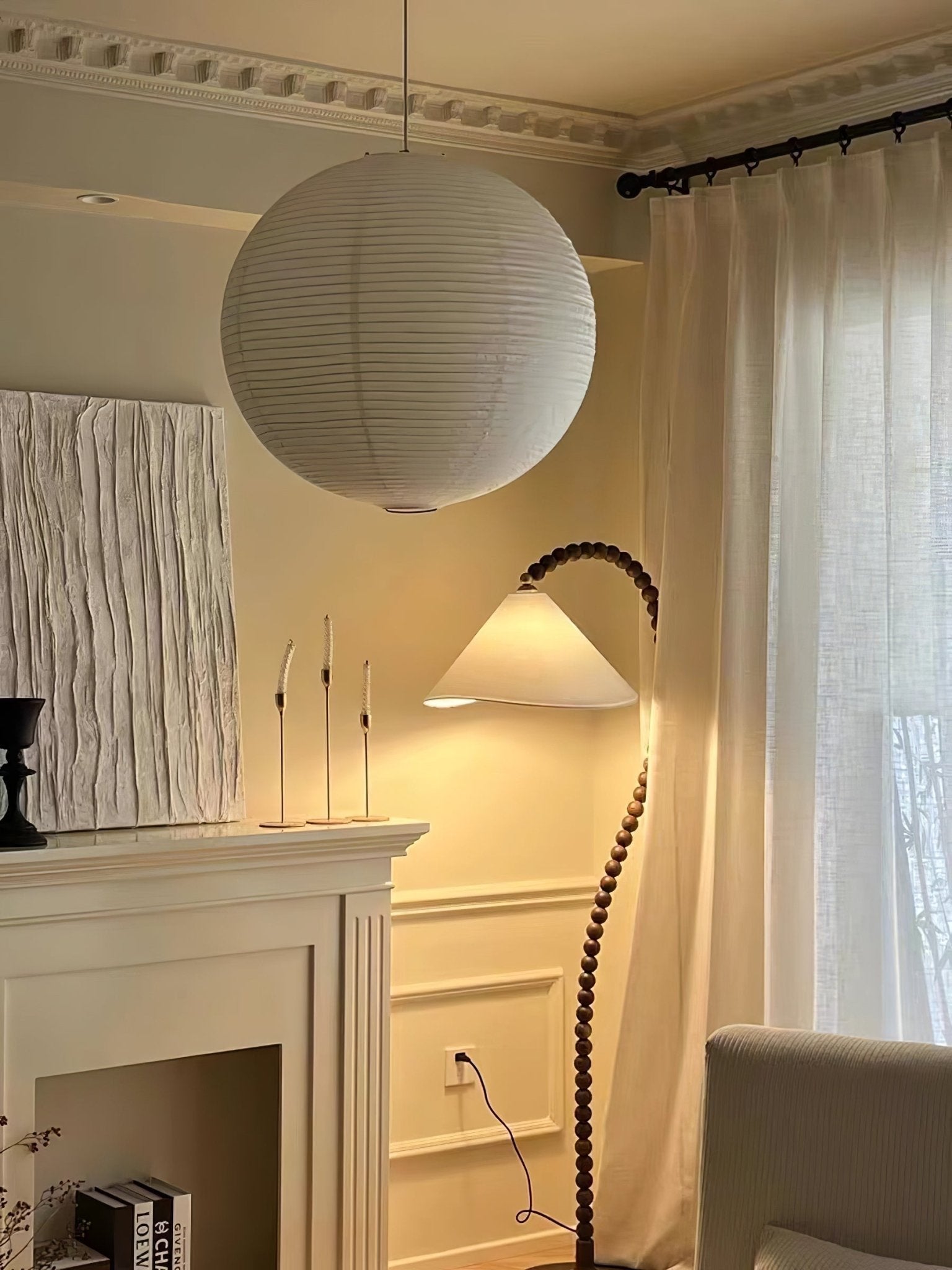 Nadia Modern Wood Floor Lamp