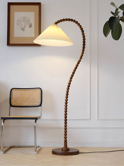 Nadia Modern Wood Floor Lamp