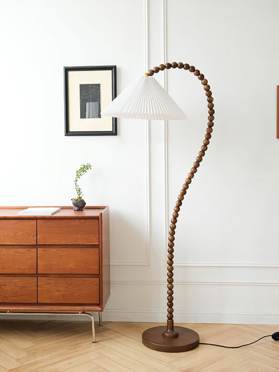 Nadia Modern Wood Floor Lamp