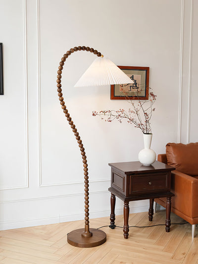 Nadia Modern Wood Floor Lamp