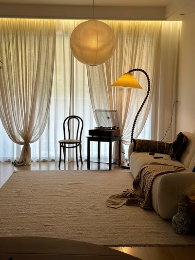 Nadia Modern Wood Floor Lamp