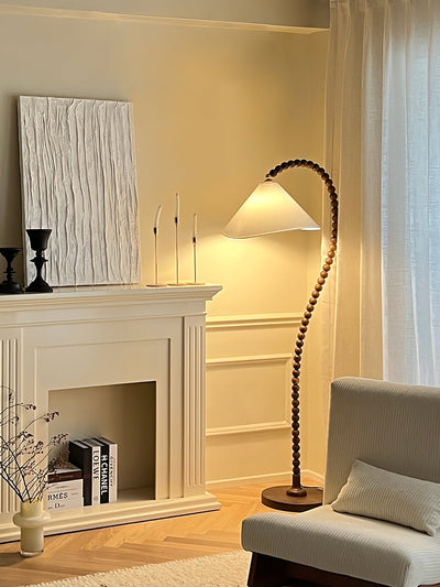 Nadia Modern Wood Floor Lamp