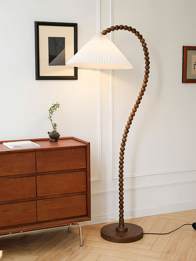 Nadia Modern Wood Floor Lamp