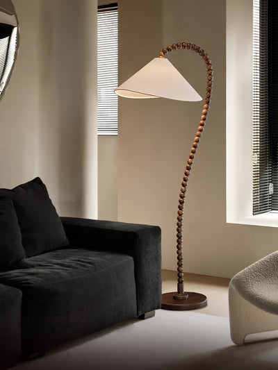 Nadia Modern Wood Floor Lamp