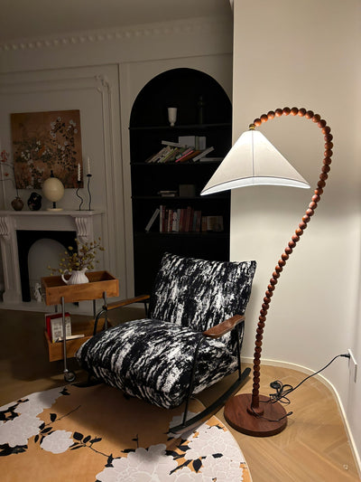 Nadia Modern Wood Floor Lamp