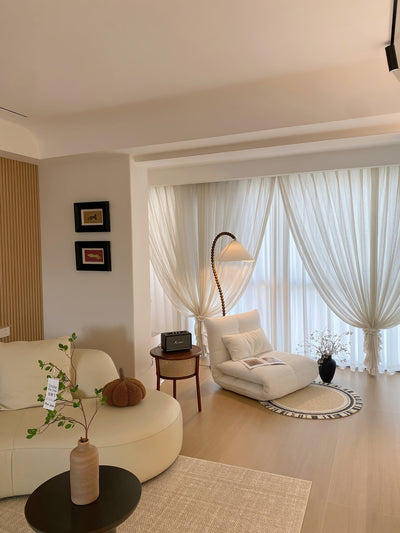 Nadia Modern Wood Floor Lamp