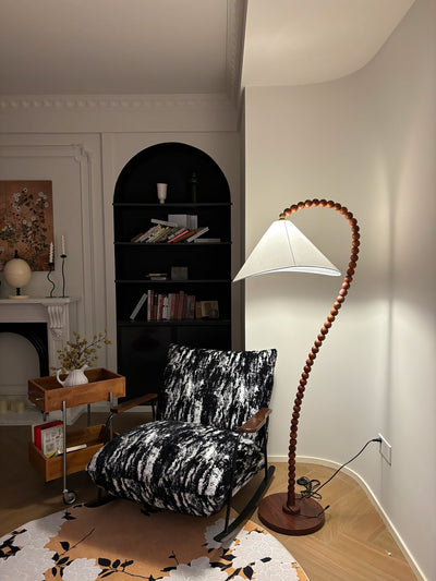 Nadia Modern Wood Floor Lamp