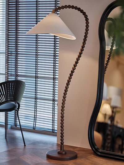 Nadia Modern Wood Floor Lamp