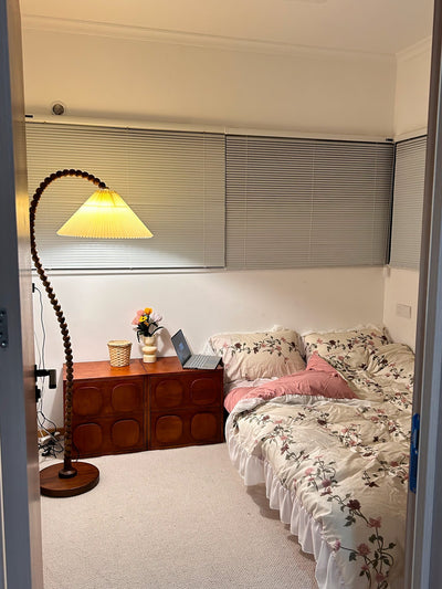Nadia Modern Wood Floor Lamp