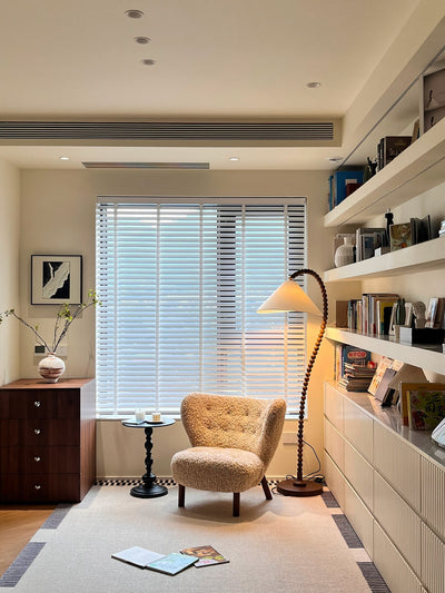 Nadia Modern Wood Floor Lamp