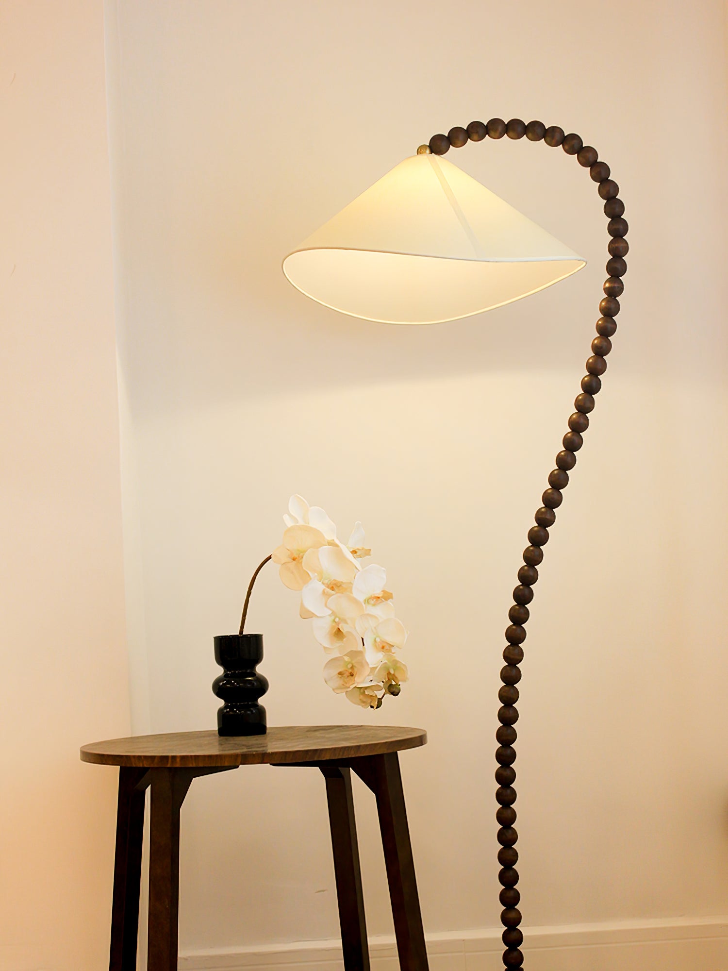 Nadia Modern Wood Floor Lamp