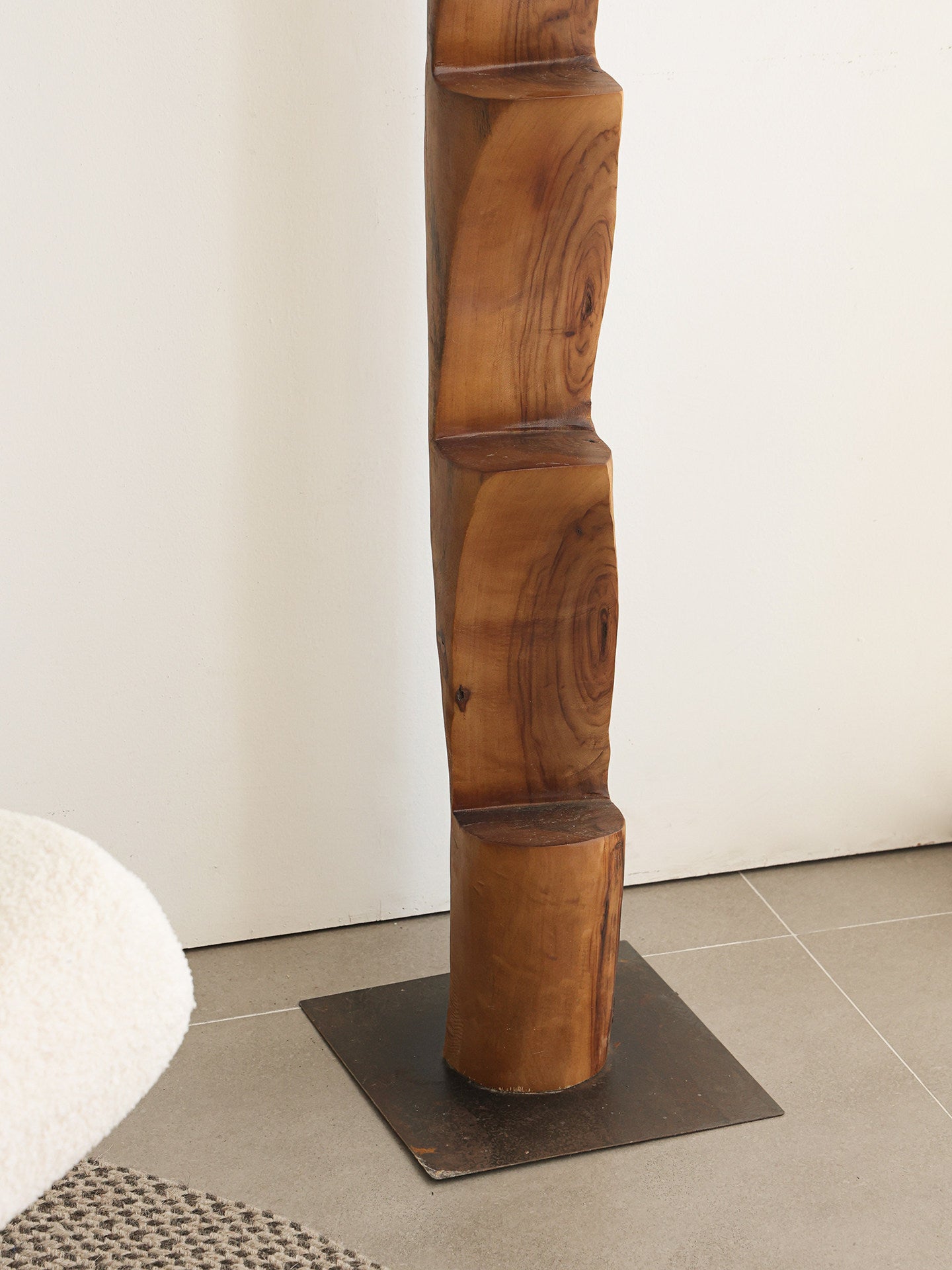 Wooden Branch Candle Tower
