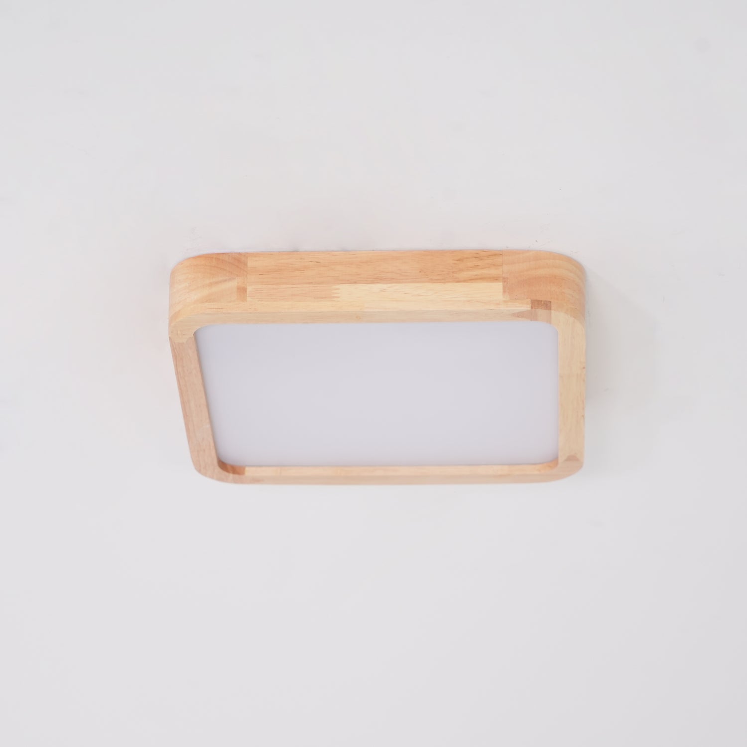 Aldalaya Ceiling Light Wooden Geometric LED