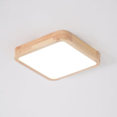 Aldalaya Ceiling Light Wooden Geometric LED
