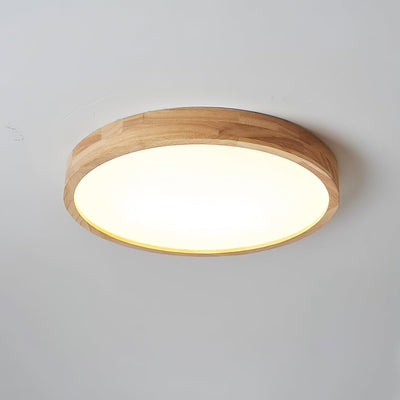 Aldalaya Ceiling Light Wooden Geometric LED