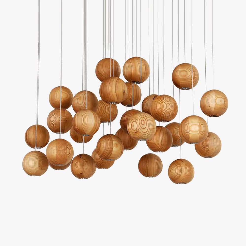 Orbwood Cluster Pendant Light