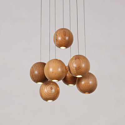 Orbwood Cluster Pendant Light