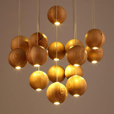Orbwood Cluster Pendant Light