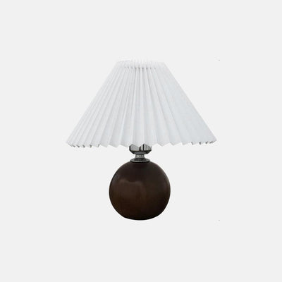 Zesilon Wooden Ball Table Lamp