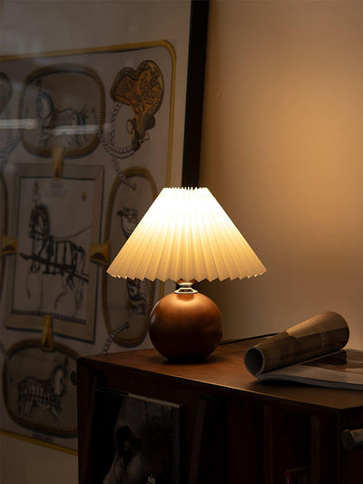 Zesilon Wooden Ball Table Lamp