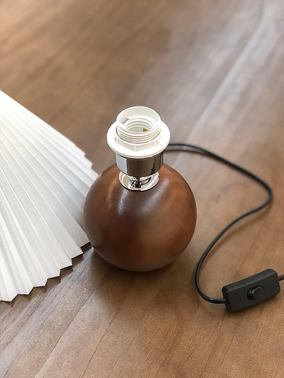 Zesilon Wooden Ball Table Lamp
