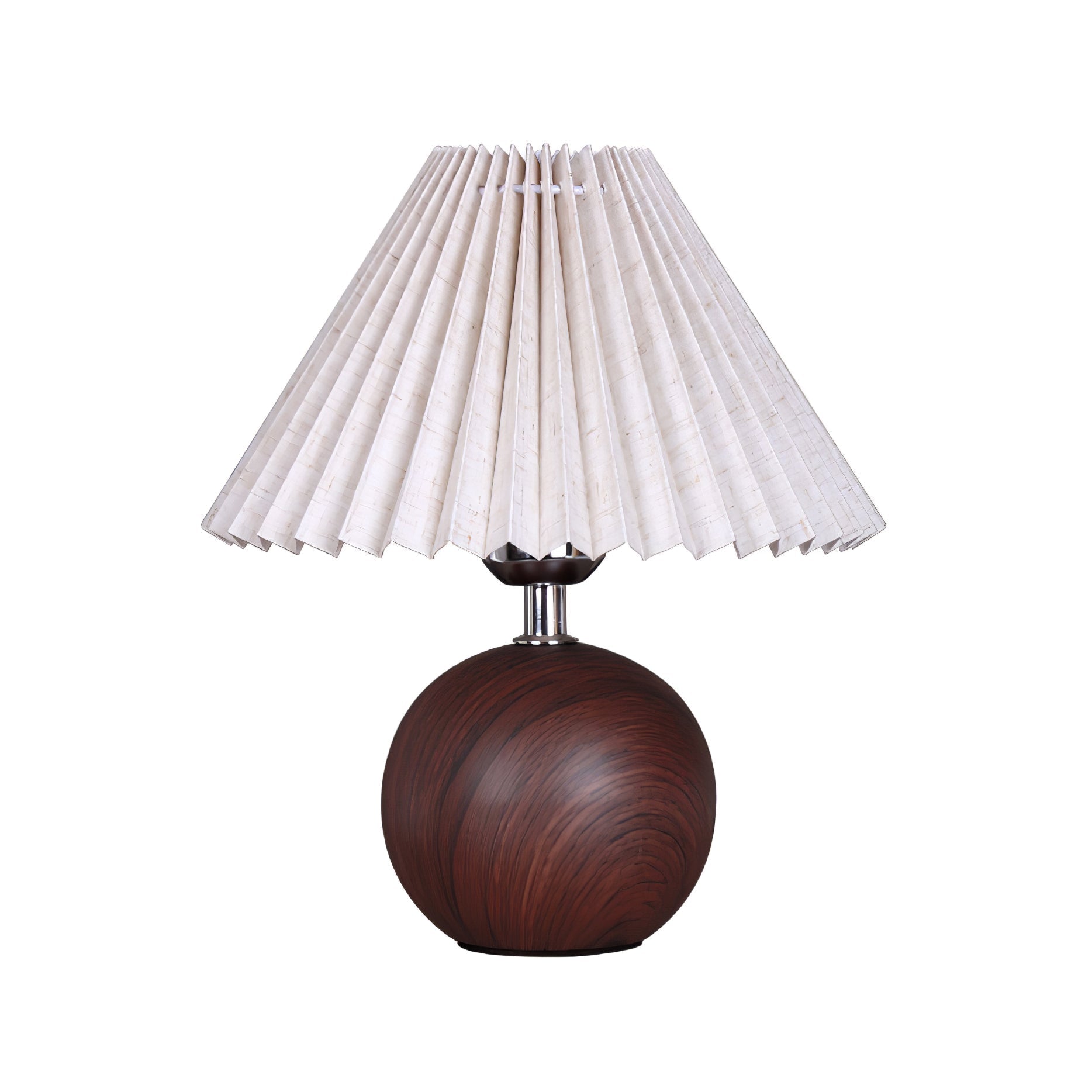 Zesilon Wooden Ball Table Lamp
