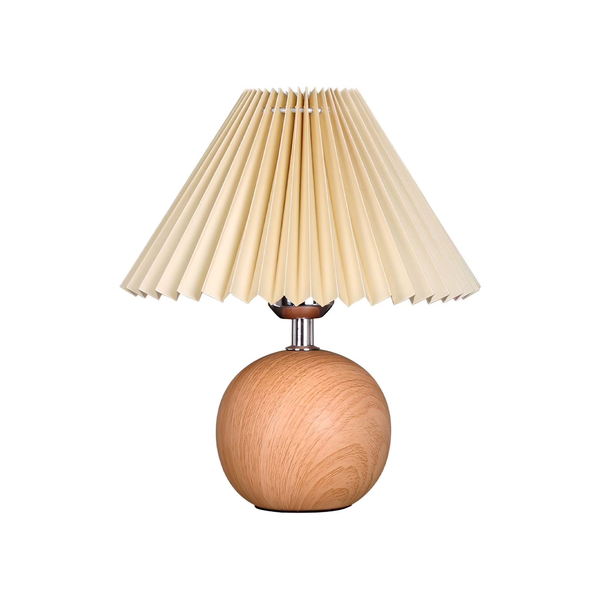 Zesilon Wooden Ball Table Lamp