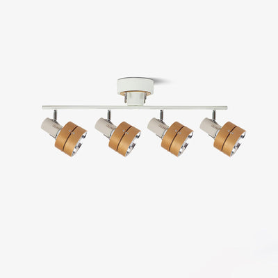 Elsorila Elegance Adjustable Spot Wooden Ceiling Lamp