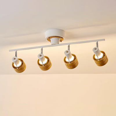 Elsorila Elegance Adjustable Spot Wooden Ceiling Lamp