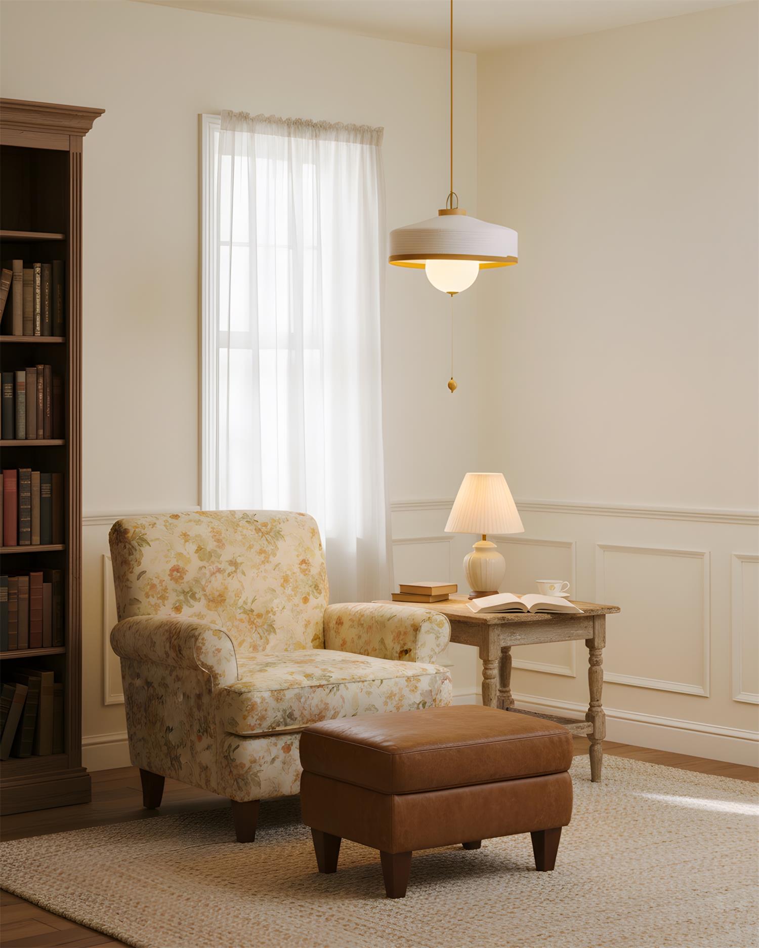 Avielle Drum Globe Pendant Lamp