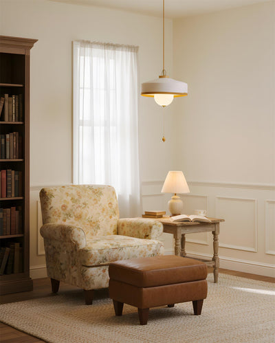 Avielle Drum Globe Pendant Lamp