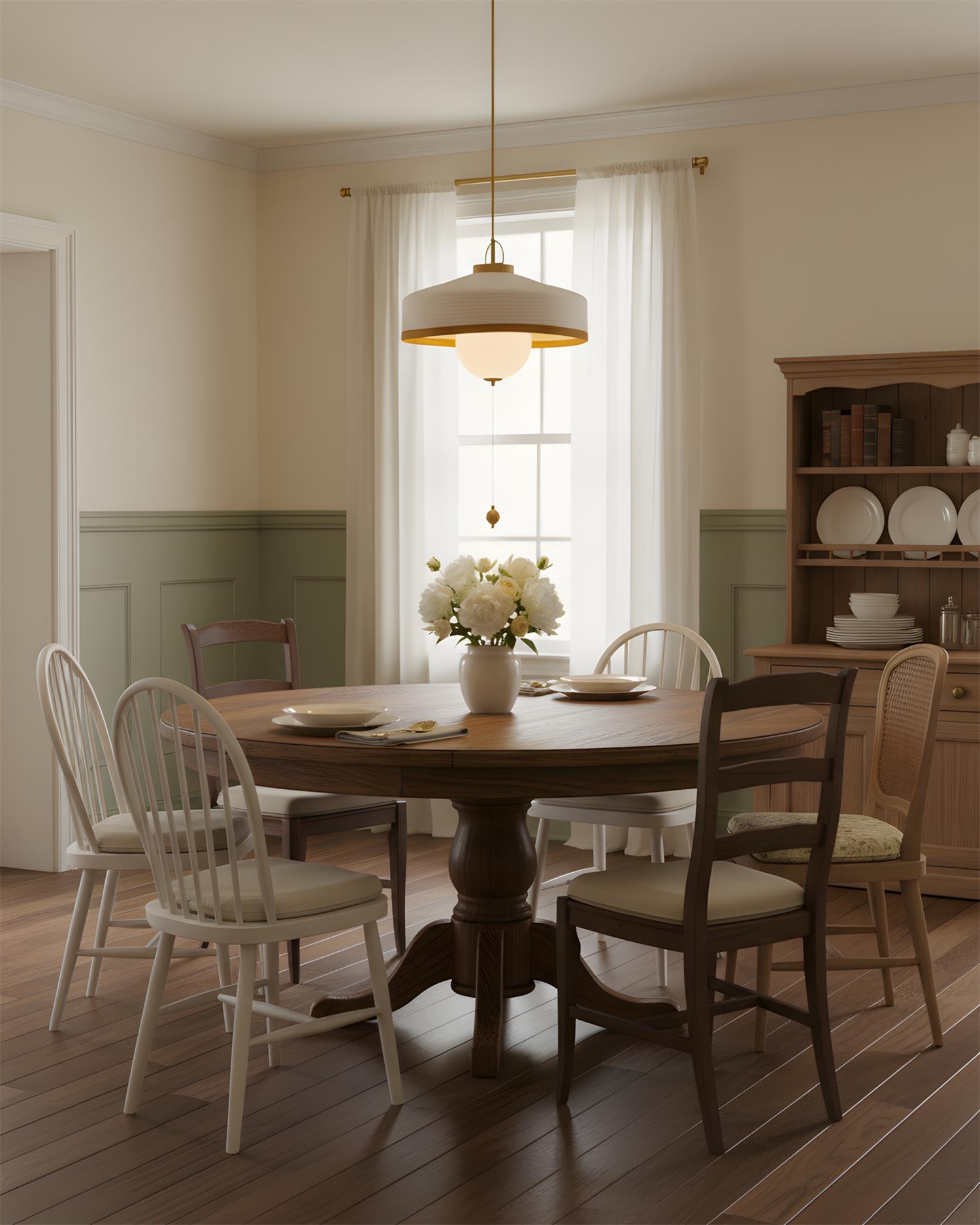 Avielle Drum Globe Pendant Lamp