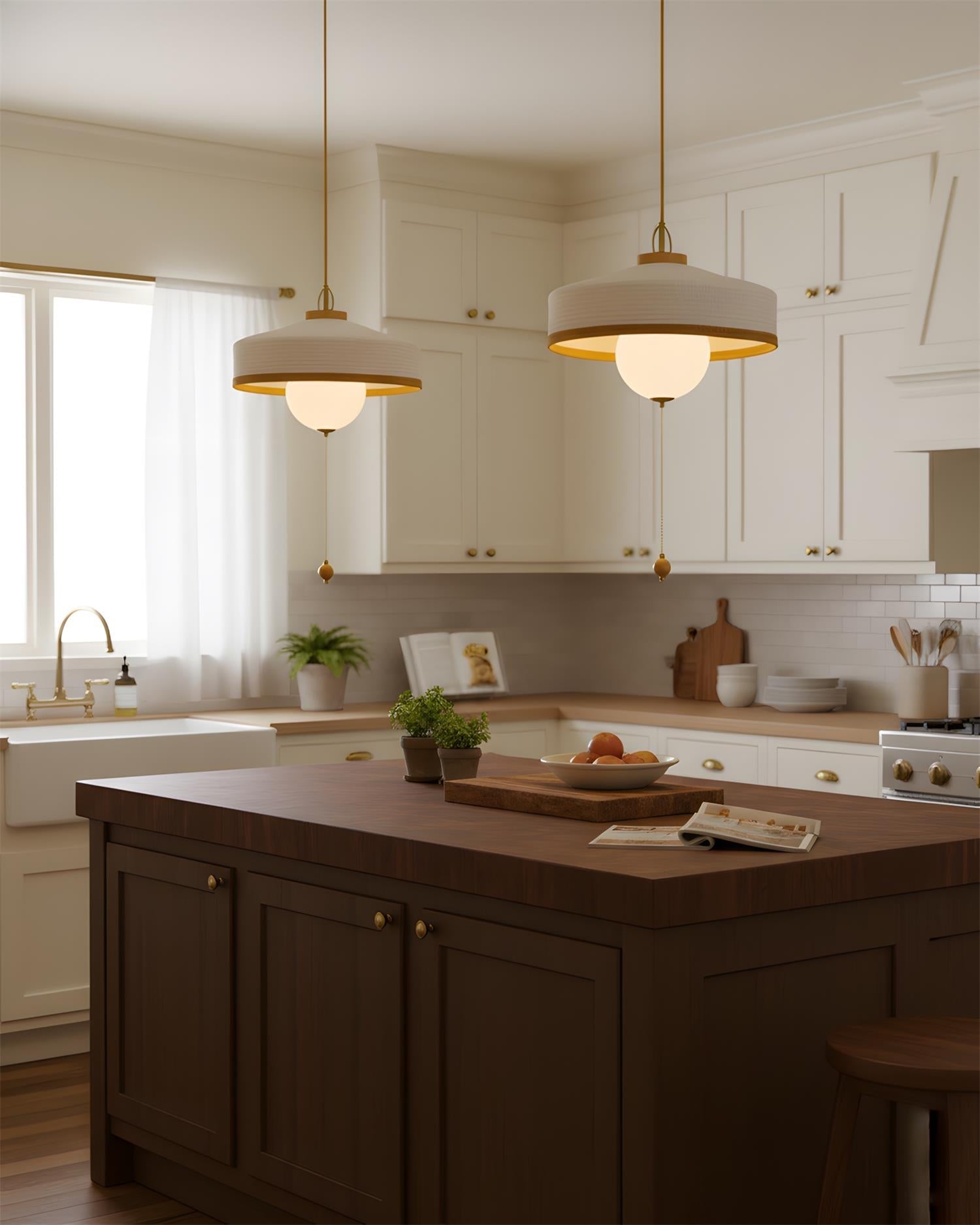 Avielle Drum Globe Pendant Lamp