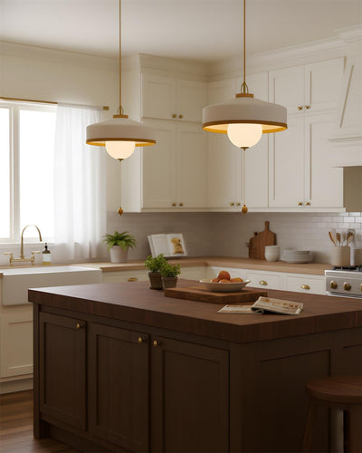 Avielle Drum Globe Pendant Lamp