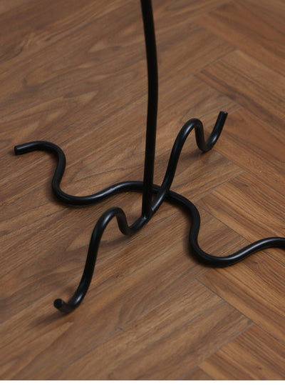 Hand Forged Iron Floor Candelabra