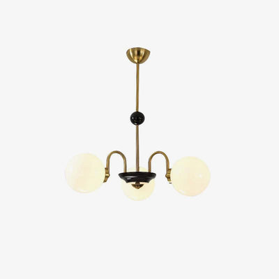 Halion Chandelier Rod Frame and White