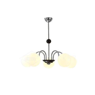 Halion Chandelier Rod Frame and White
